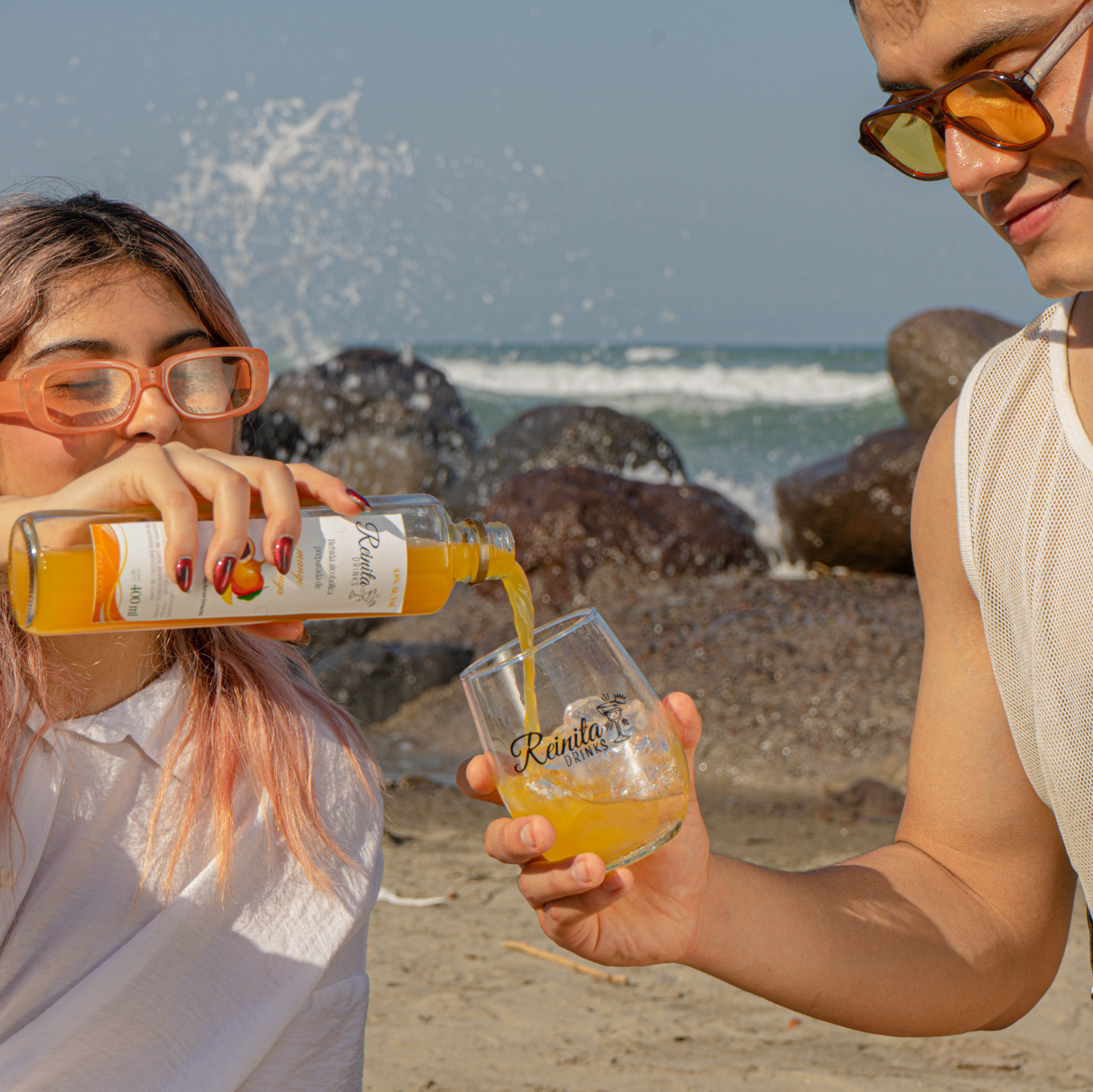 BEBIDA ALCOHÓLICA MANGO Y MARACUYÁ